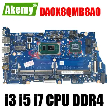 DA0X8QMB8E0 REV:E HP ProBook 650 G8 Portatīvo datoru Mātesplati Ar Intel Core i3 i5 i7 CPU DDR4 100% Pilnībā Pārbaudīta DA0X8QMB8A0