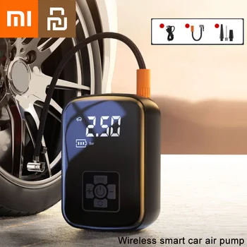 Xiaomi Youpin Bezvadu Automašīnas Gaisa Kompresors, Elektriskā Portatīvo Riepu Piepūšanas Sūknis ar Motociklu, Velosipēdu, Laivu, AUTO Riepu Bumbiņas